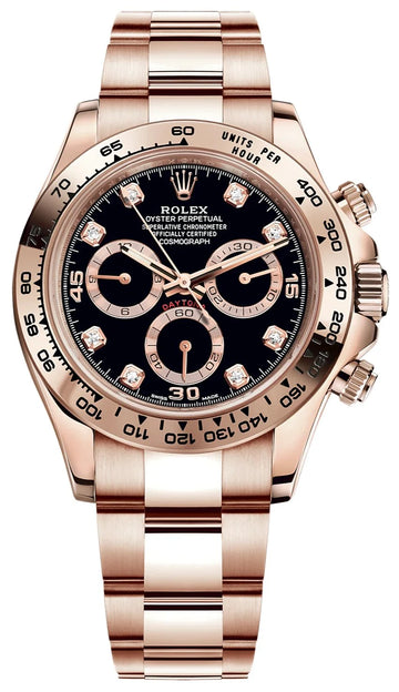 Rolex Cosmograph Daytona 40mm Everose Gold – Diamond Markers (Ref. 116505)