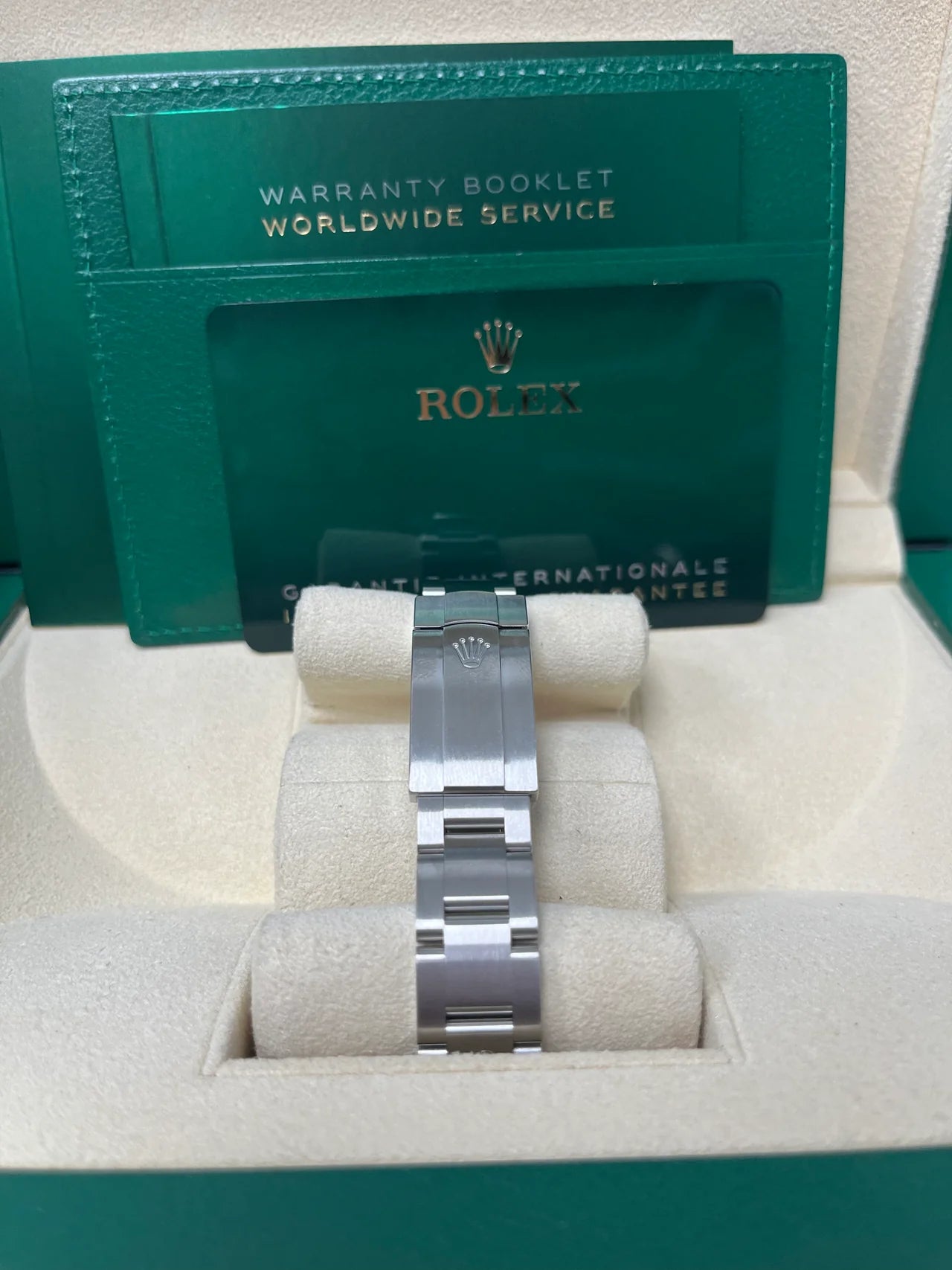 Rolex Oyster Perpetual 31 – Domed Bezel – Turquoise Blue Index Dial – Oyster Bracelet 277200