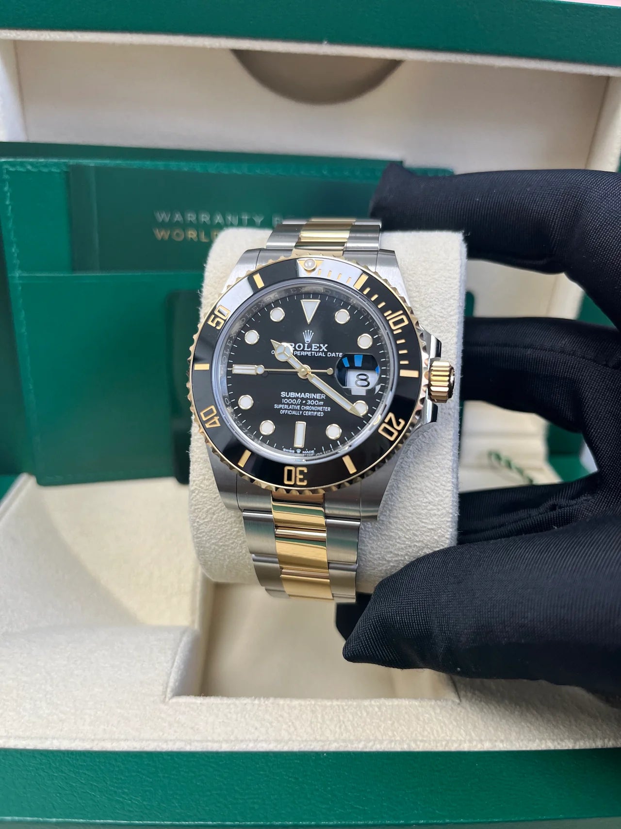 Rolex Submariner Date – Black Dial – Two-Tone Stainless Steel &amp; 18K Yellow Gold – Ceramic Bezel – Oyster Bracelet (Ref. 126613LN)