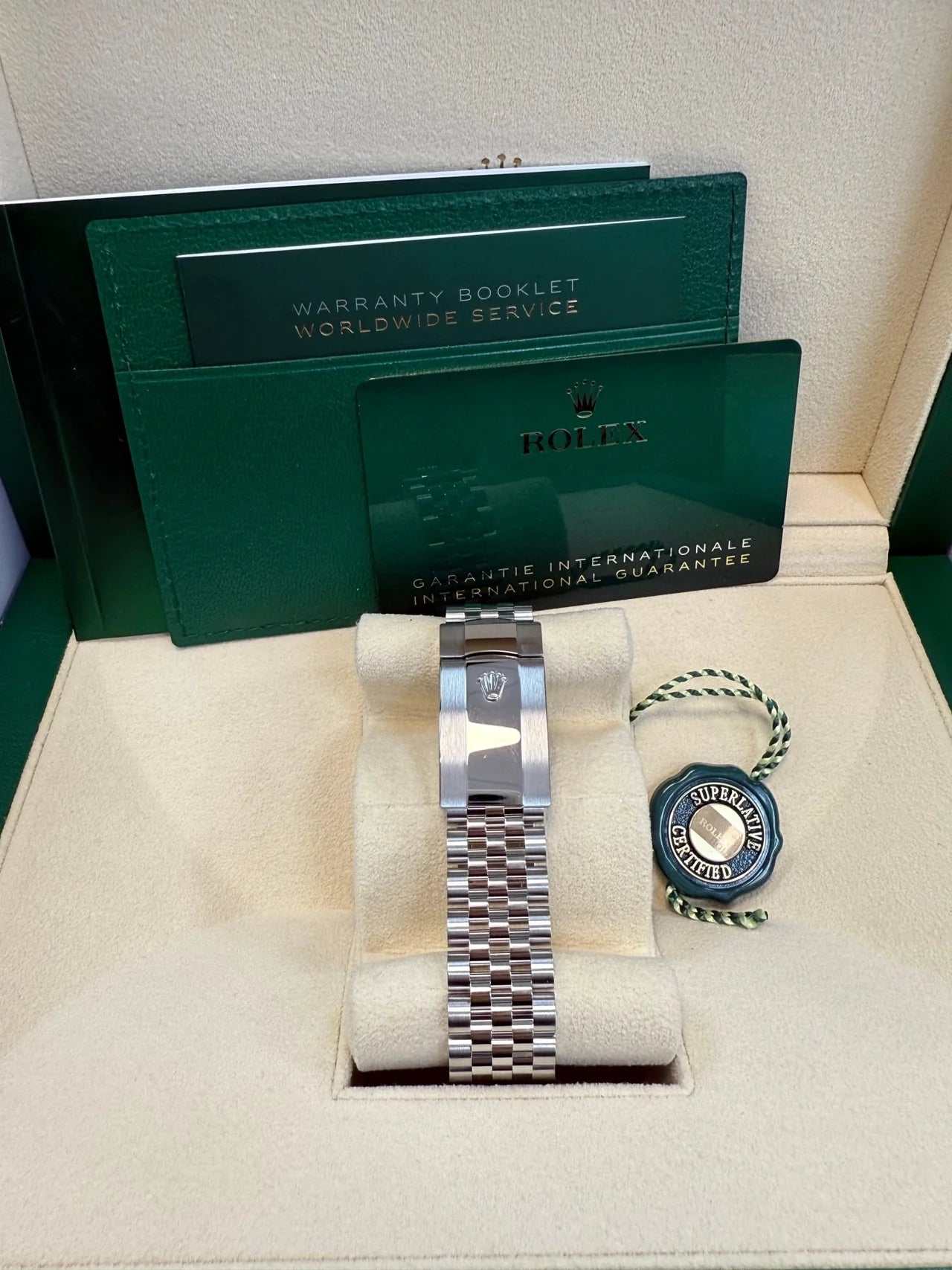 Rolex Datejust 36 – Fluted Bezel – Slate Roman Dial – Jubilee Bracelet (Ref. 126234)