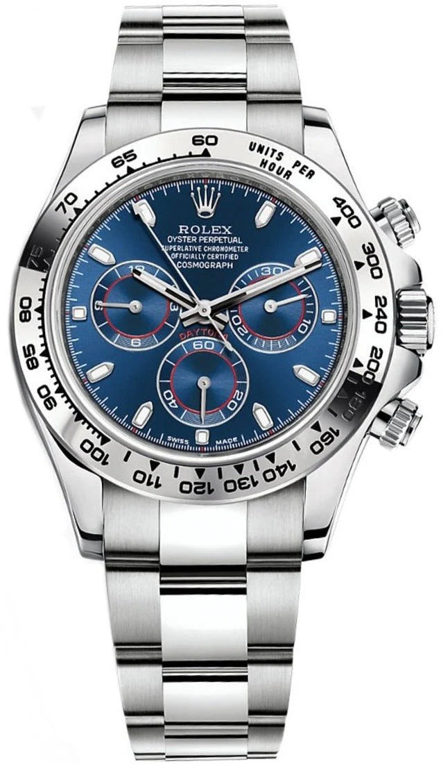 Rolex Daytona 40 White Gold – Blue Sunburst Dial (Ref. 116509)