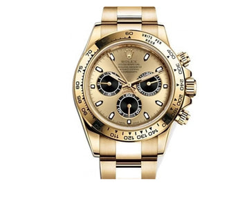 Rolex Daytona 40 – Yellow Gold Champagne Dial – Cosmograph (Ref. 116508)