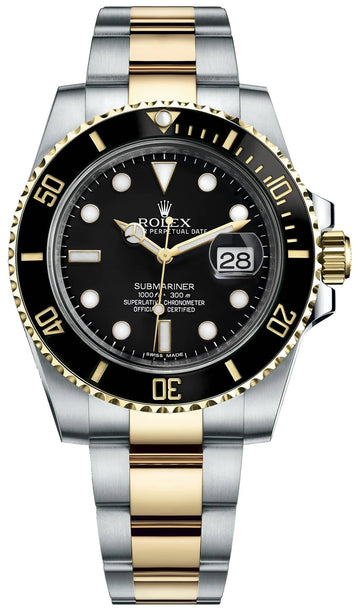 Rolex Submariner Date – Black Dial – Two-Tone Stainless Steel &amp; 18K Yellow Gold – Ceramic Bezel – Oyster Bracelet (Ref. 126613LN)